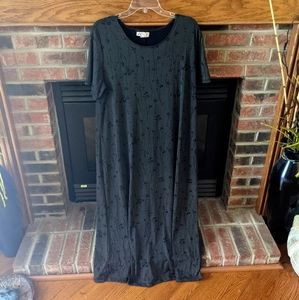 Es.se brand gray and black dress plus size 18/20